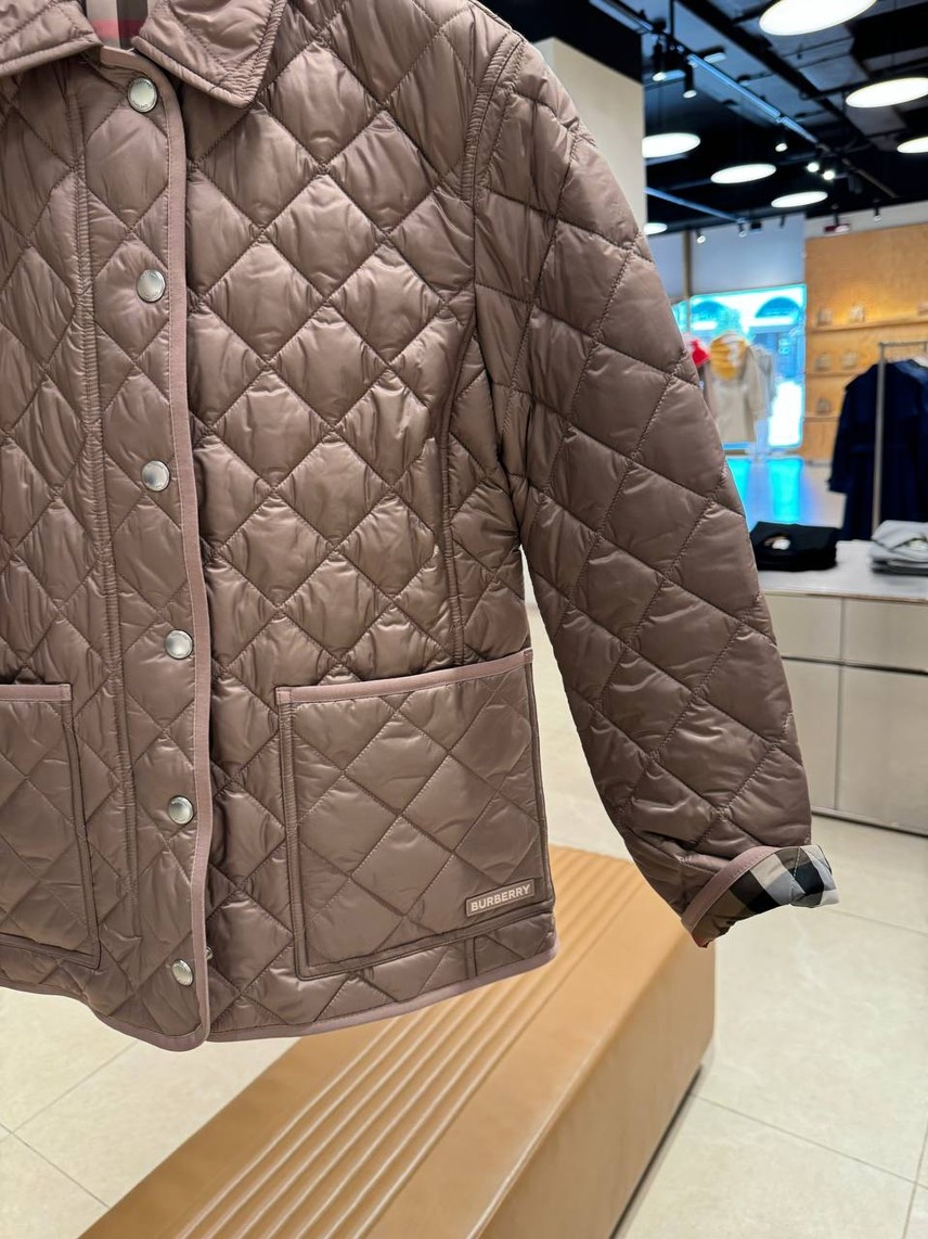 BURBERRY Jackets side view - Women's luxury Clothes