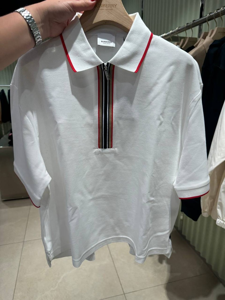 BURBERRY T-shirt and Polo front view - Women's luxury Clothes