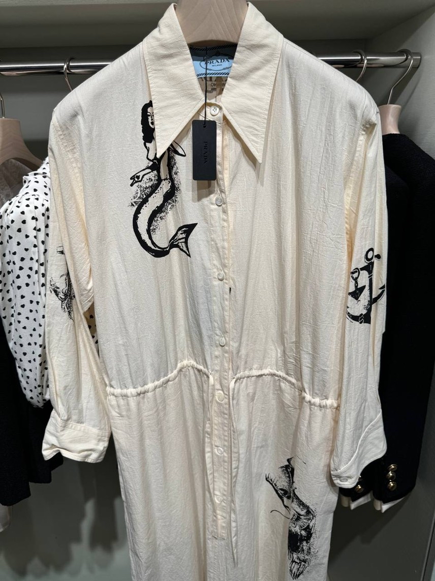 PRADA Dresses side view - Women's luxury Clothes