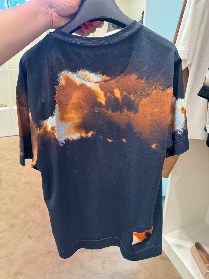 FENDI T-shirt and Polo side view - Men's luxury Clothes