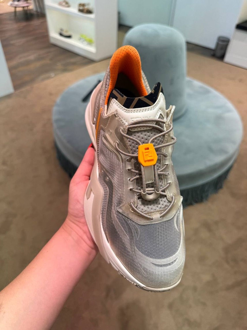 FENDI Sneakers side view - Men's luxury Shoes