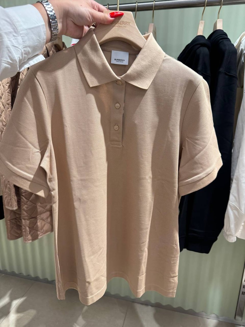 BURBERRY T-shirt and Polo front view - Women's luxury Clothes