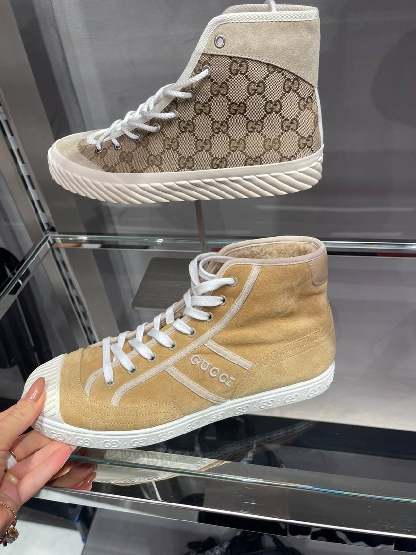 GUCCI Sneakers front view - Men's luxury Shoes
