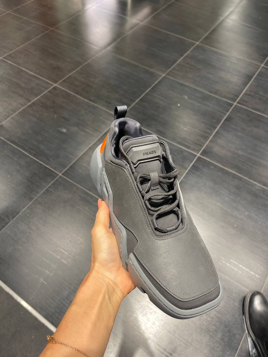 PRADA Sneakers side view - Men's luxury Shoes