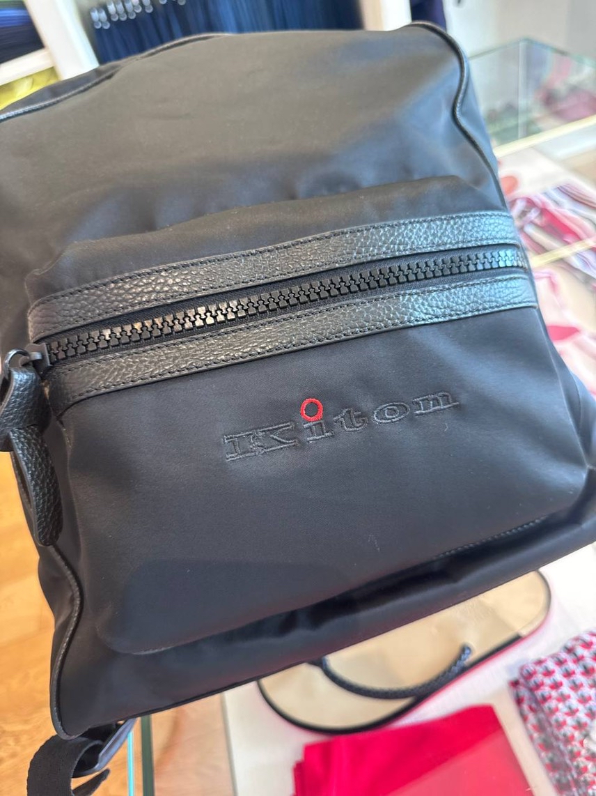 KITON Backpack side view - Men's luxury Bags