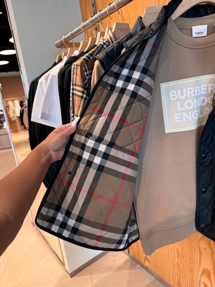 BURBERRY Jackets side view - Men's luxury Clothes