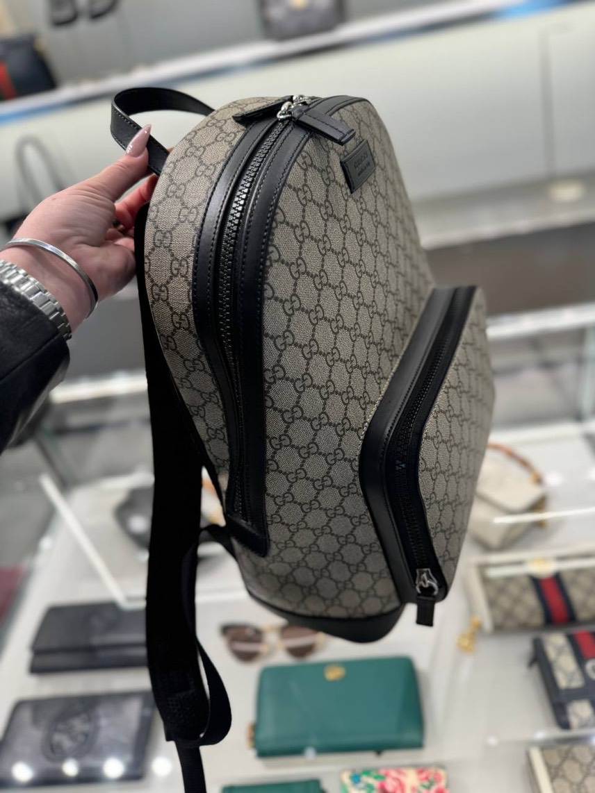 GUCCI Backpack side view - unisex luxury Bags