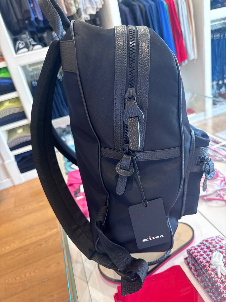 KITON Backpack side view - Men's luxury Bags