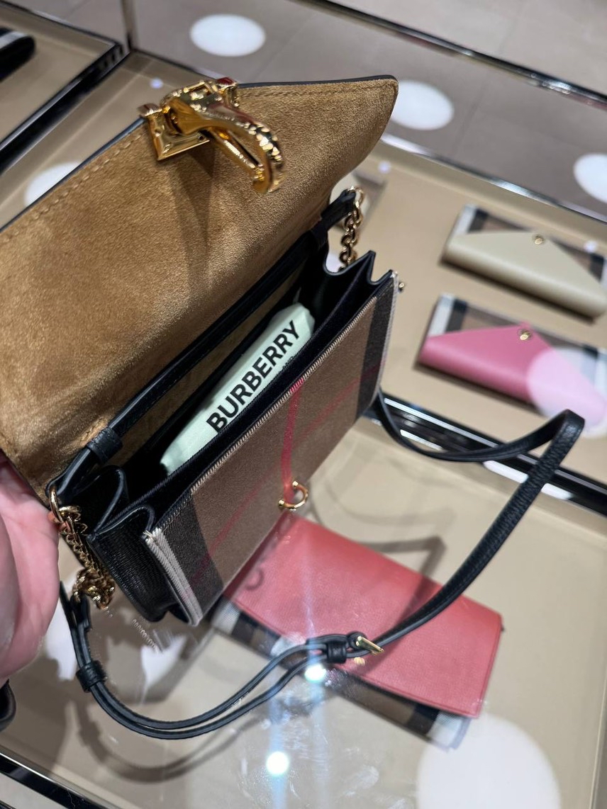 BURBERRY Crossbody bags side view - Women's luxury Bags
