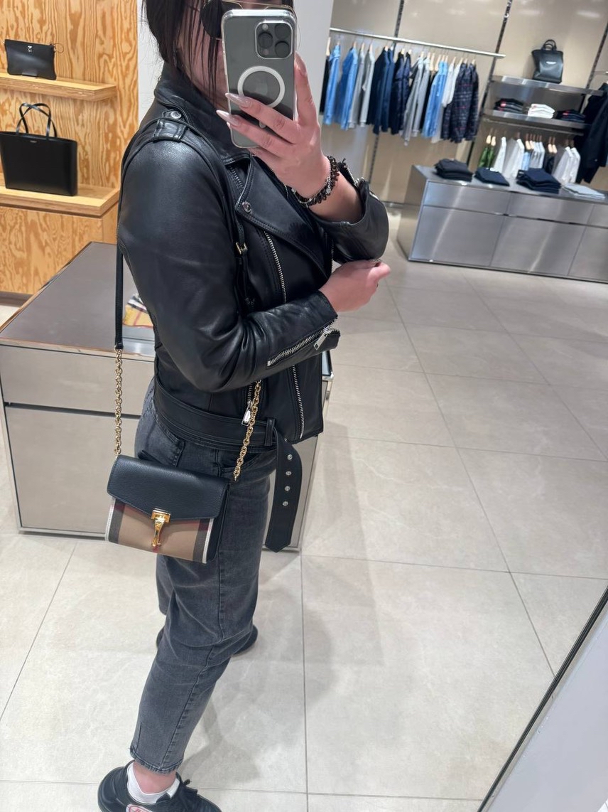 BURBERRY Crossbody bags side view - Women's luxury Bags