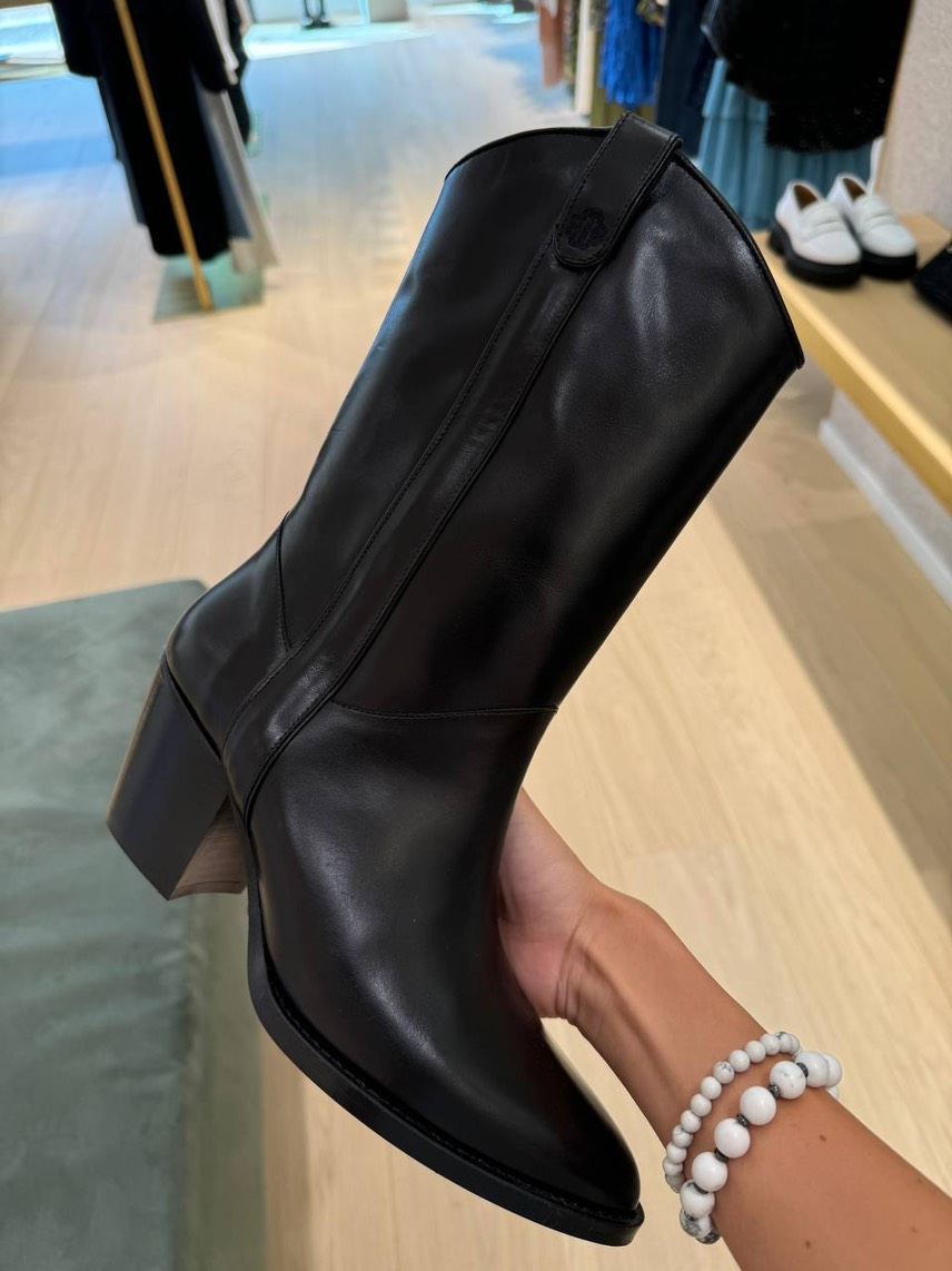 MAJE Boots front view - Women's luxury Shoes