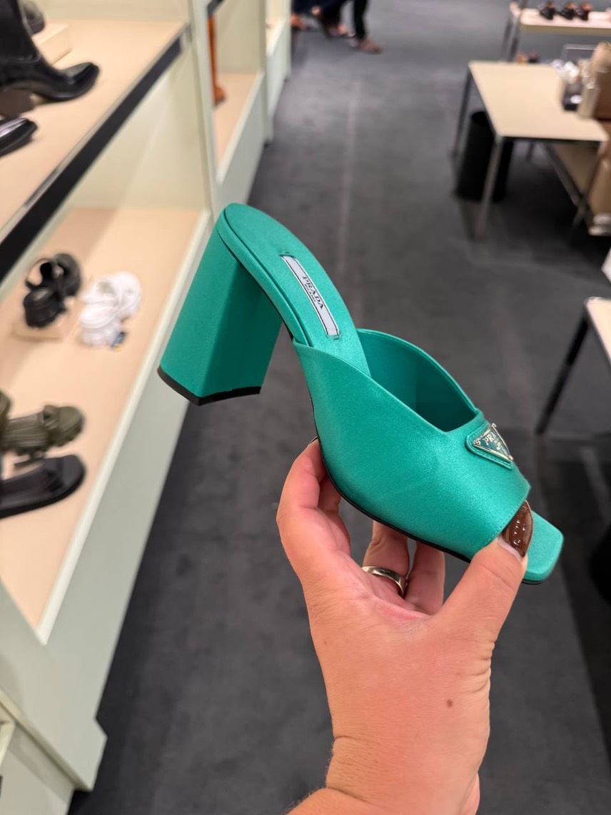 PRADA Sandals front view - Women's luxury Shoes