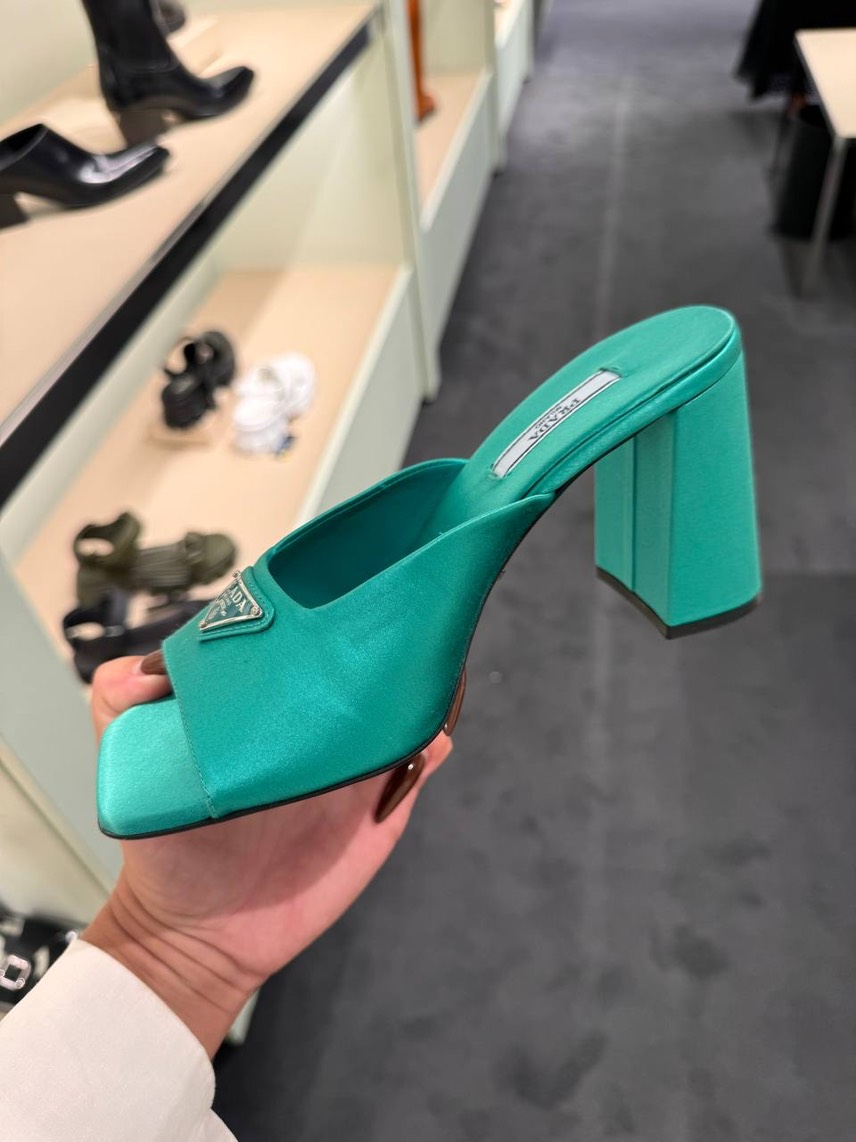PRADA Sandals side view - Women's luxury Shoes
