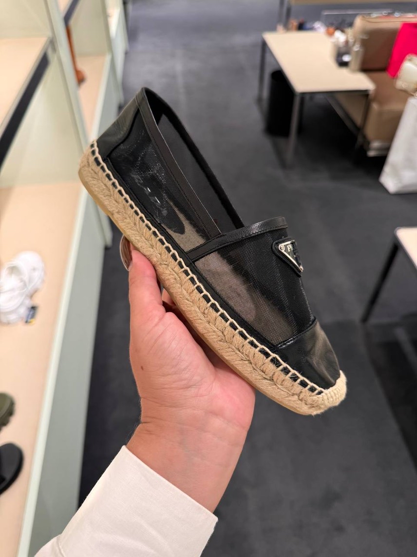 PRADA Espadrilles side view - Women's luxury Shoes