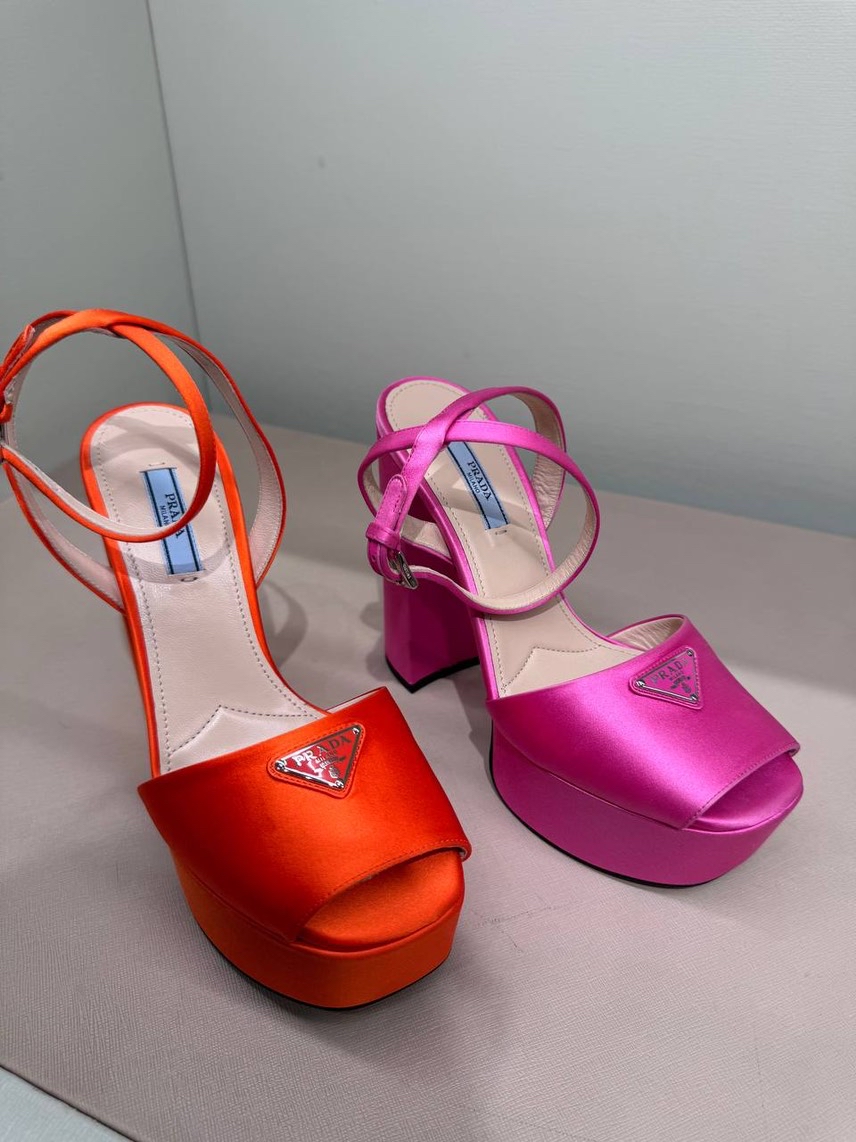 PRADA Sandals side view - Women's luxury Shoes