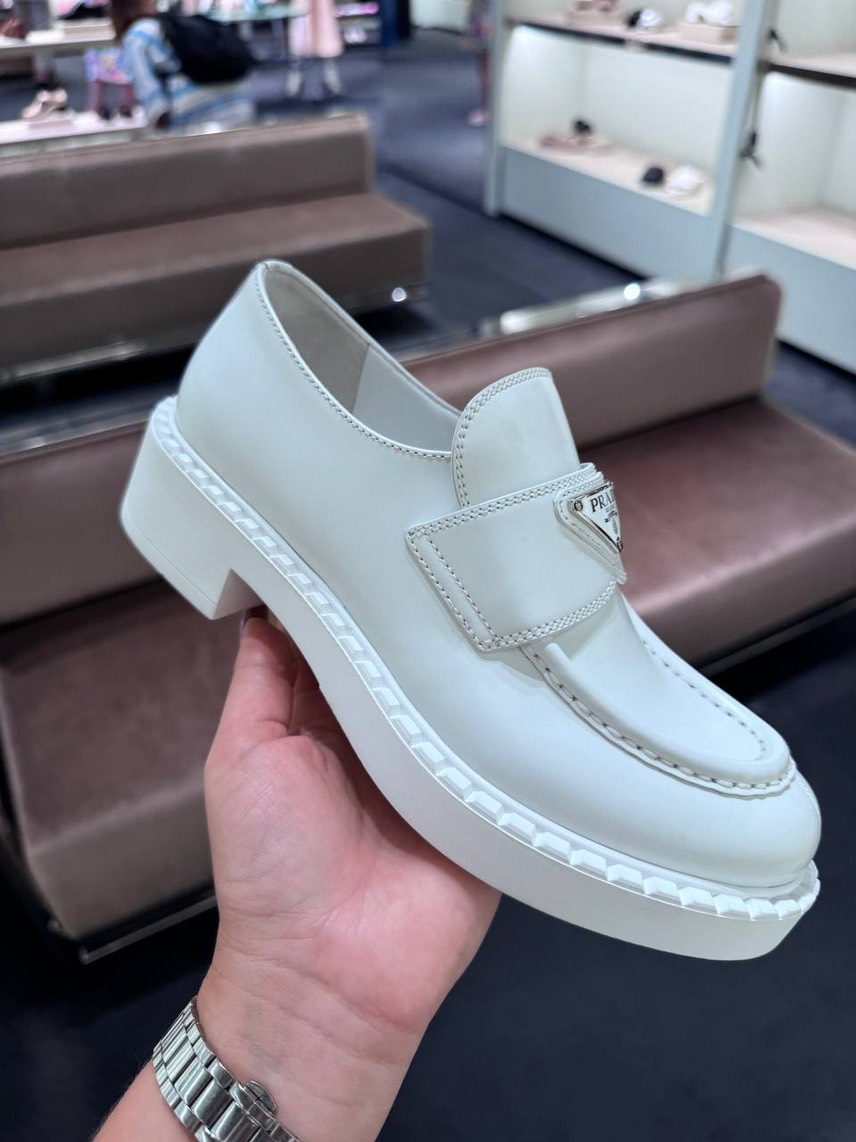 PRADA Loafers front view - Women's luxury Shoes