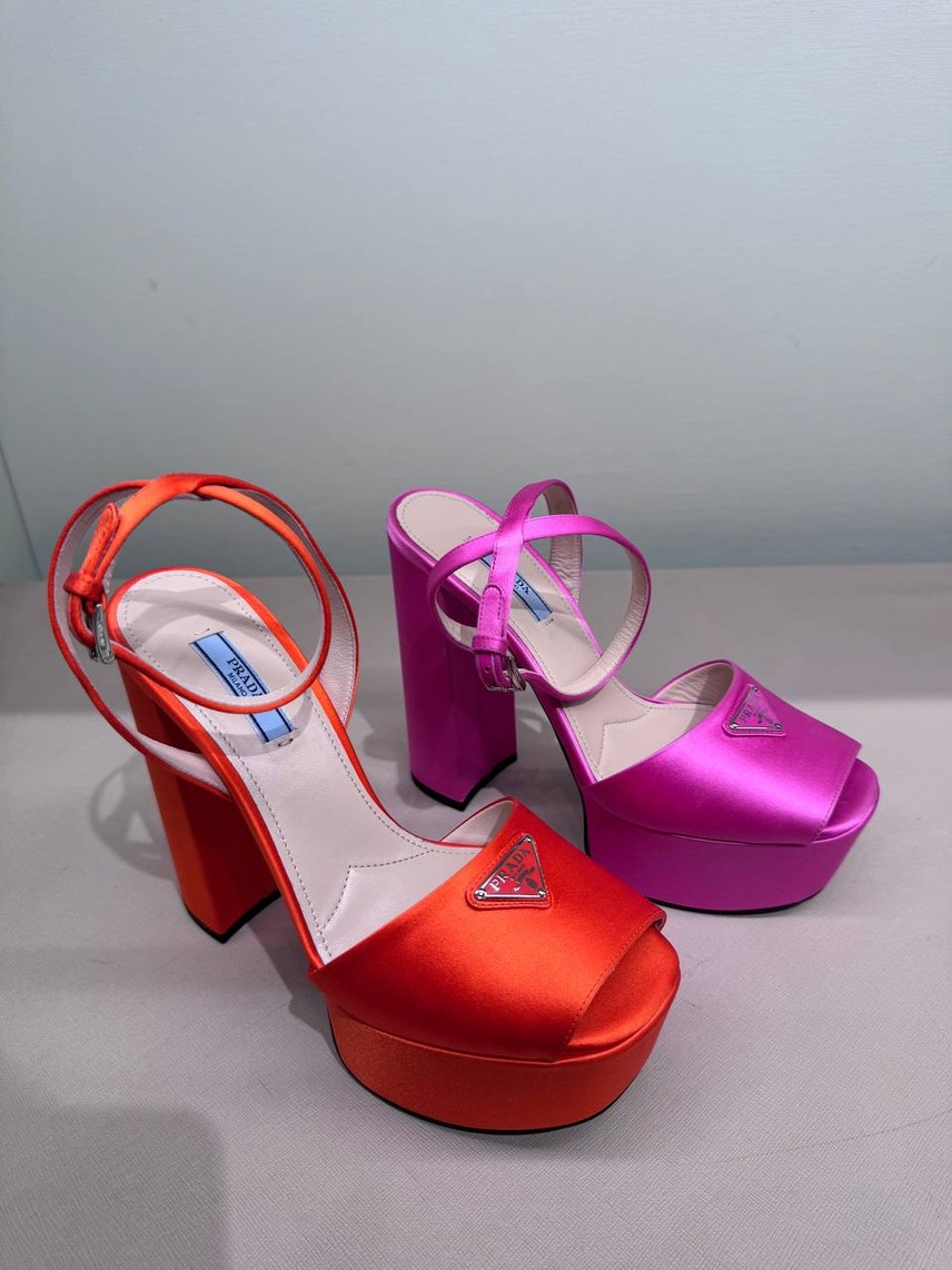 PRADA Sandals side view - Women's luxury Shoes