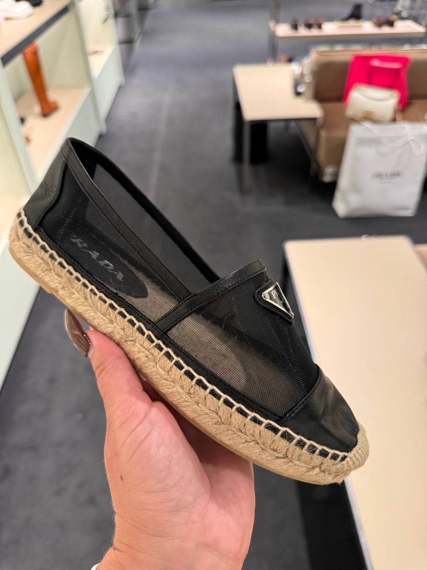 PRADA Espadrilles front view - Women's luxury Shoes