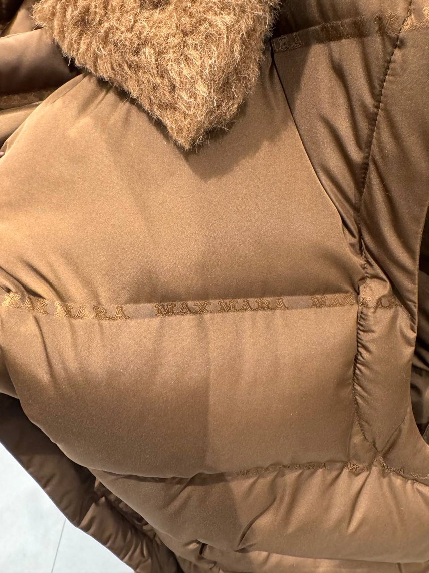 MAX MARA Down jacket side view - Women's luxury Clothes
