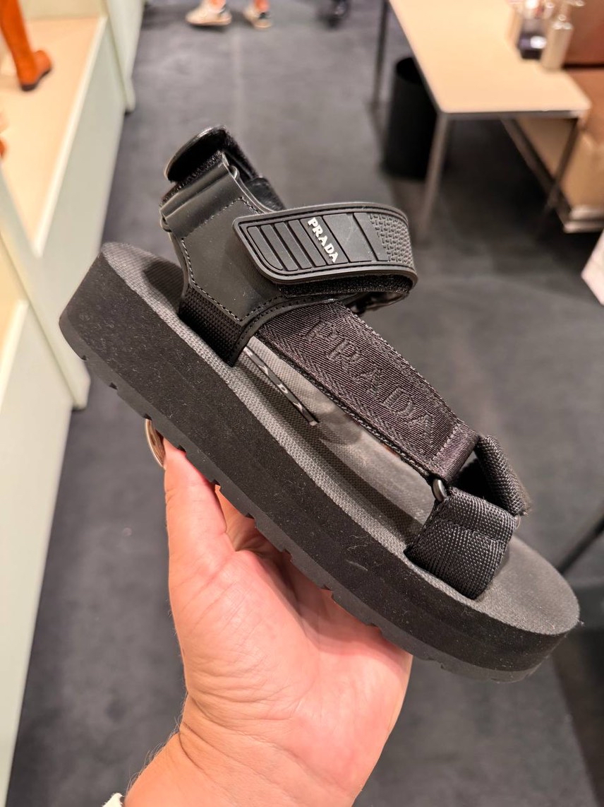 PRADA Sandals front view - Women's luxury Shoes