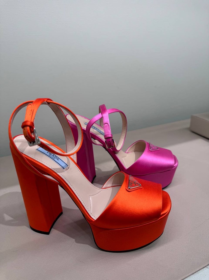 PRADA Sandals front view - Women's luxury Shoes