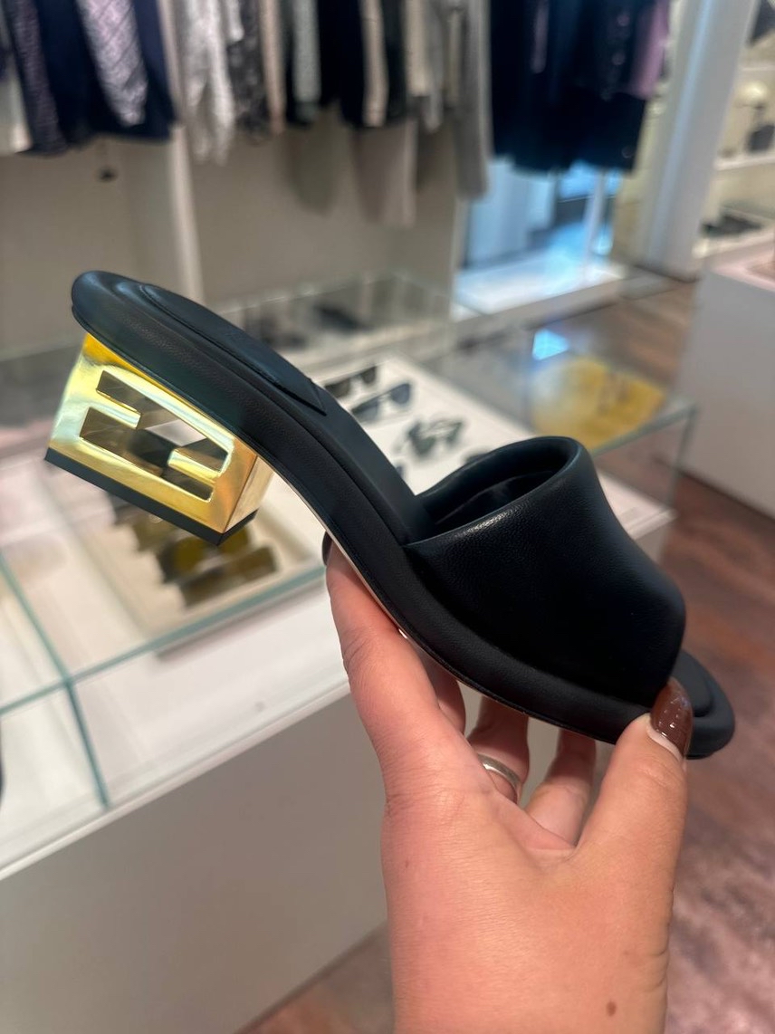 FENDI Sandals front view - Women's luxury Shoes