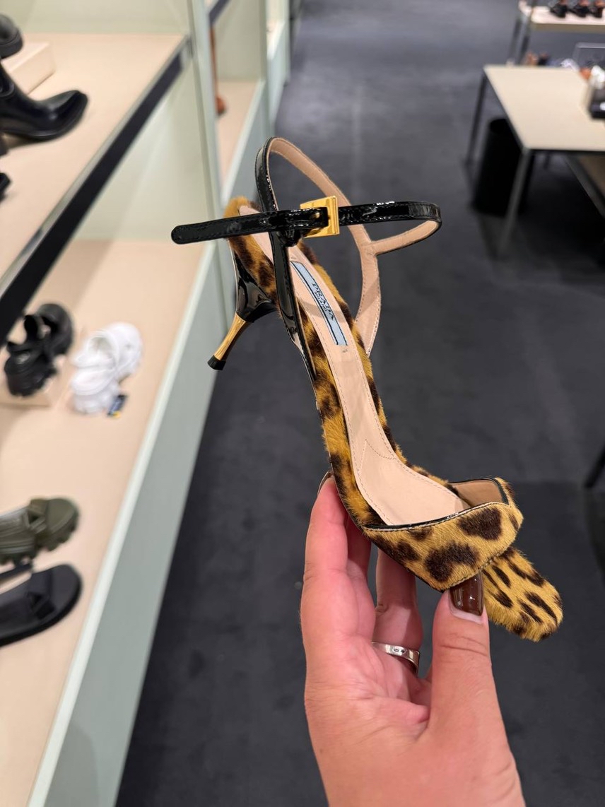 PRADA Sandals side view - Women's luxury Shoes