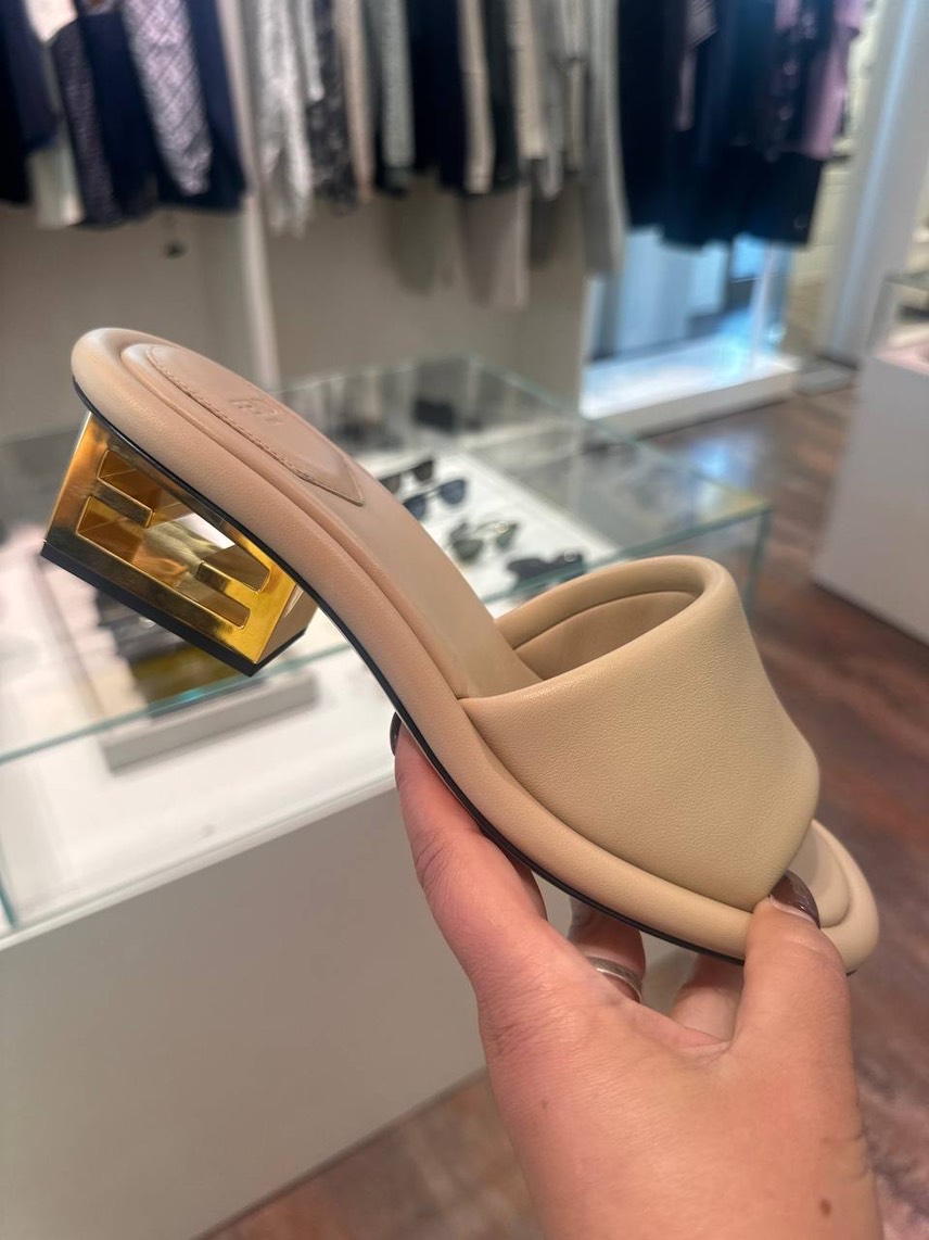 FENDI Sandals front view - Women's luxury Shoes