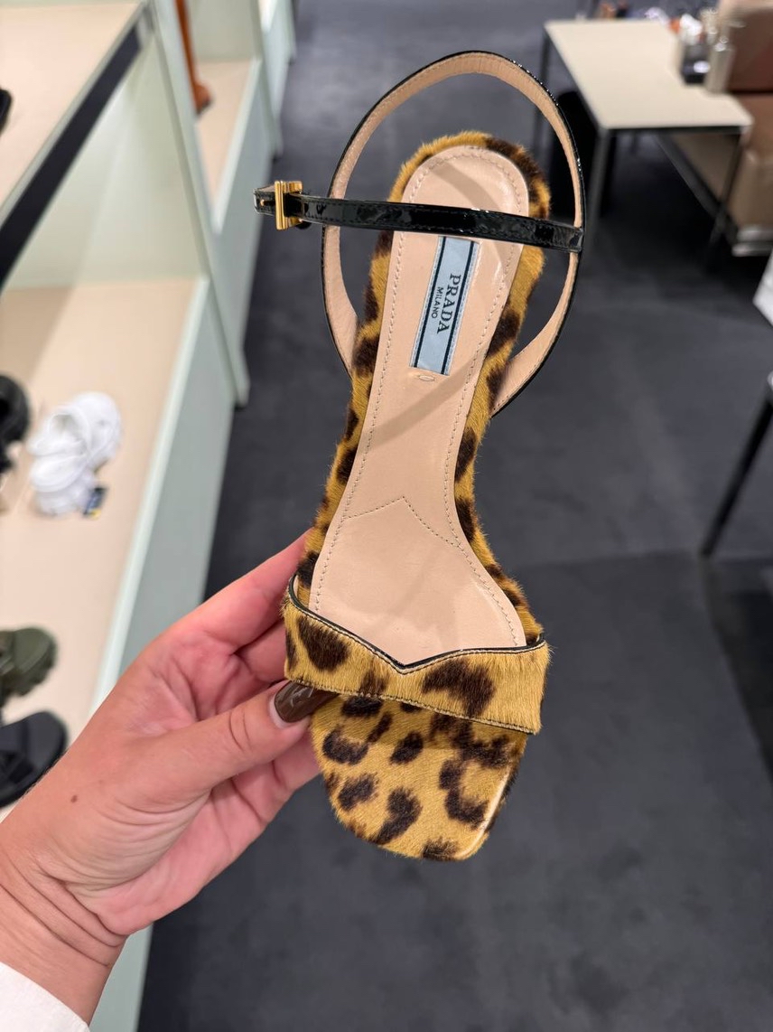 PRADA Sandals side view - Women's luxury Shoes