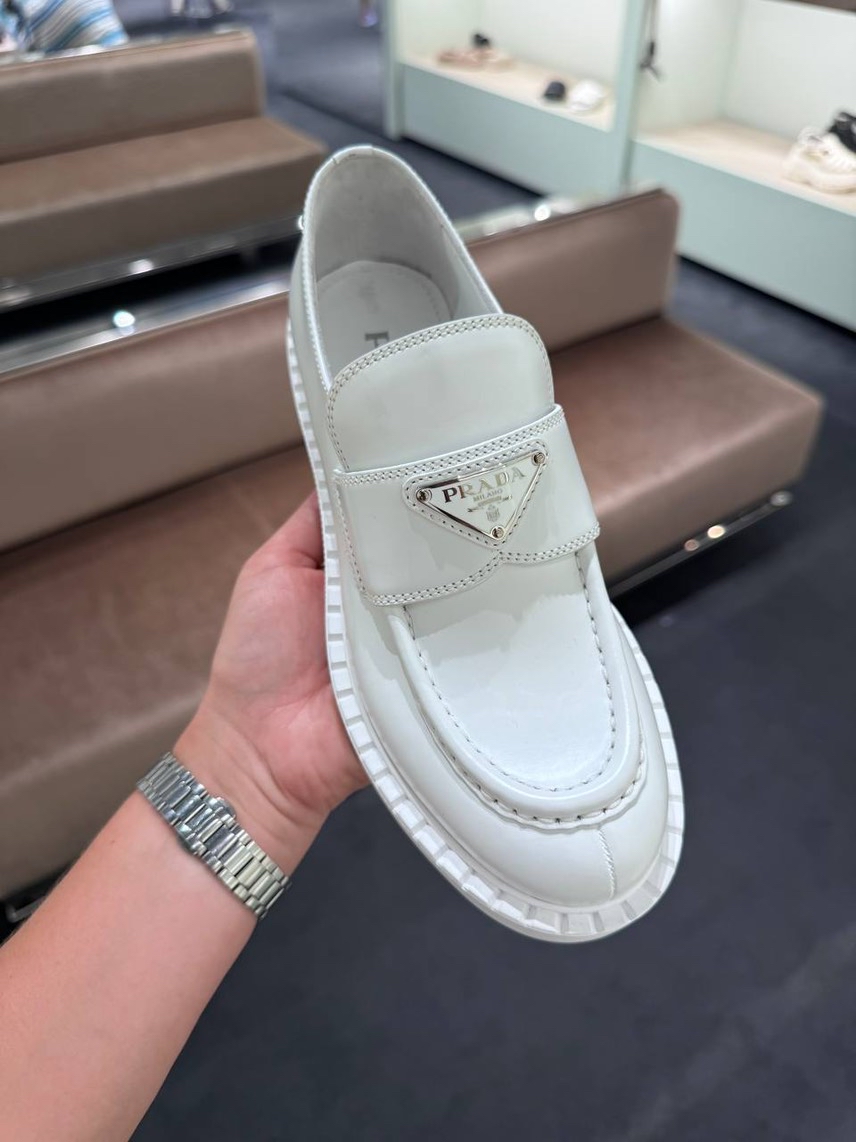 PRADA Loafers side view - Women's luxury Shoes