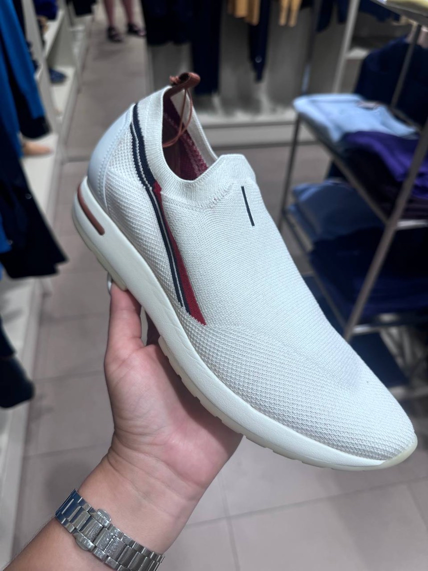 LORO PIANA Sneakers front view - Men's luxury Shoes