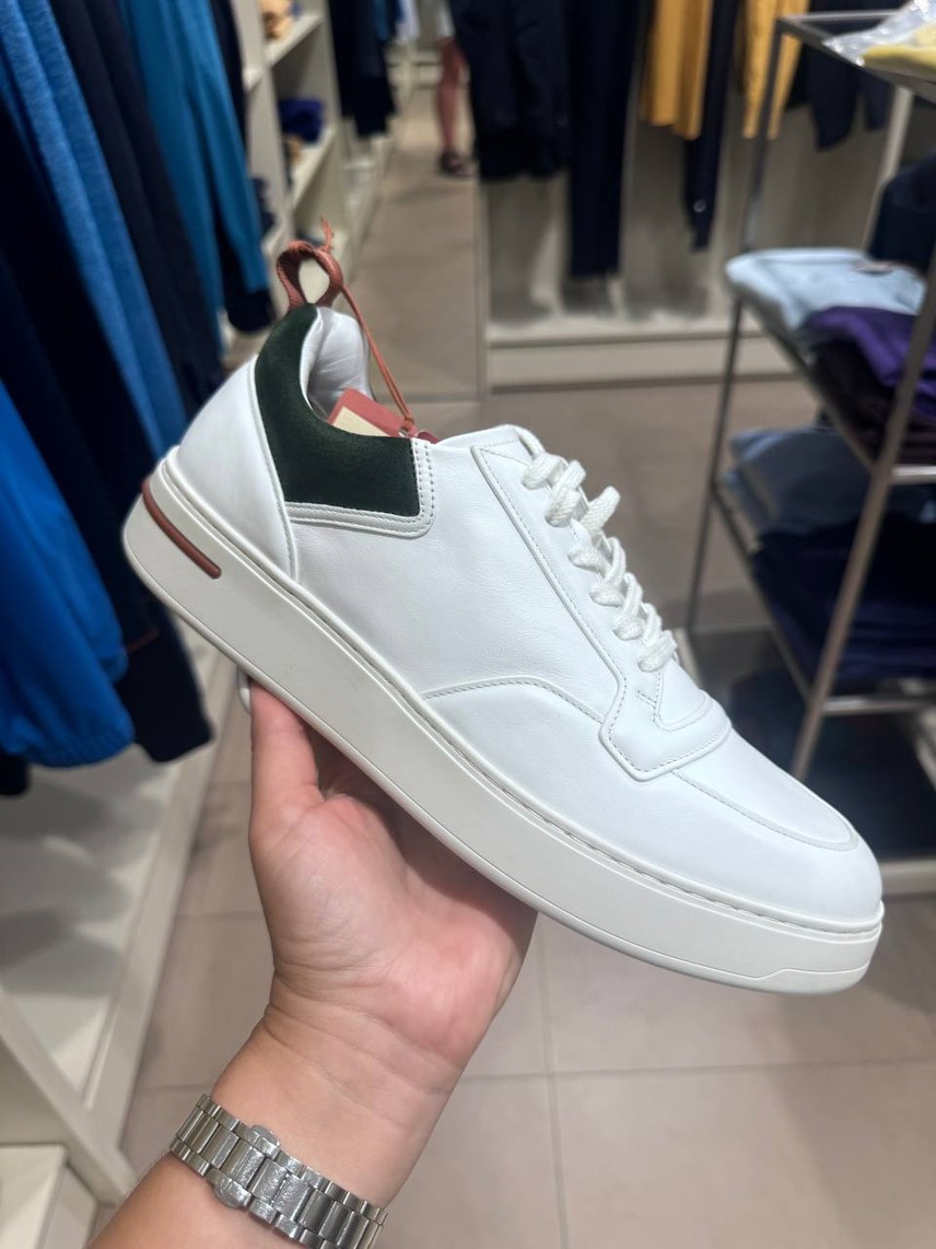 LORO PIANA Sneakers front view - Men's luxury Shoes
