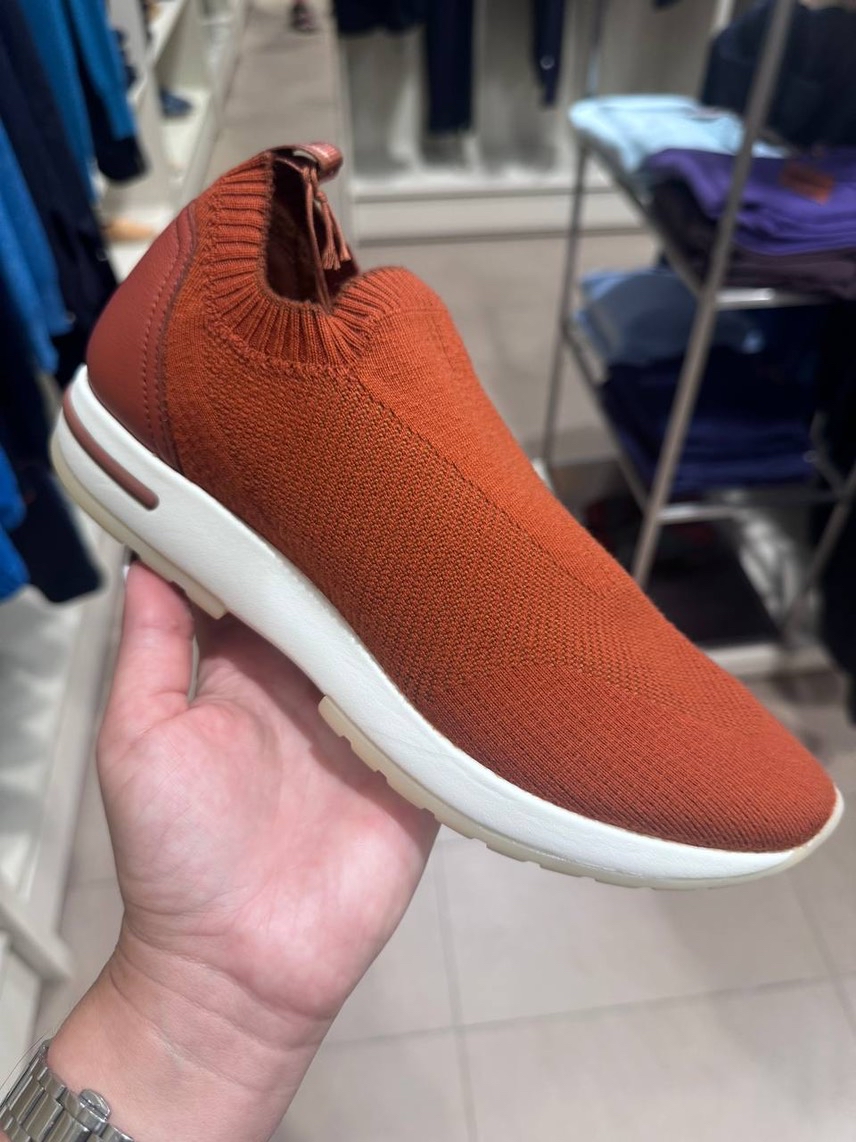 LORO PIANA Sneakers front view - Men's luxury Shoes
