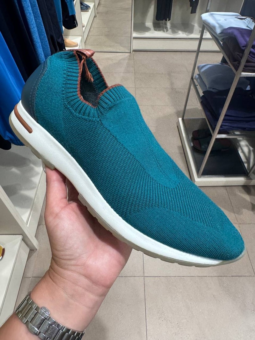 LORO PIANA Sneakers front view - Men's luxury Shoes