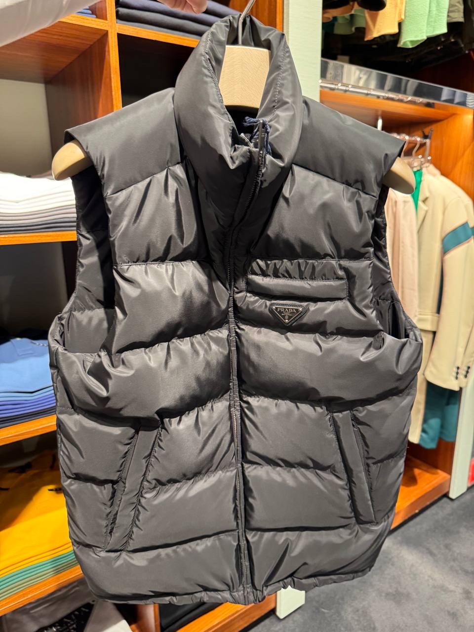 PRADA Gilets front view - Men's luxury Clothes