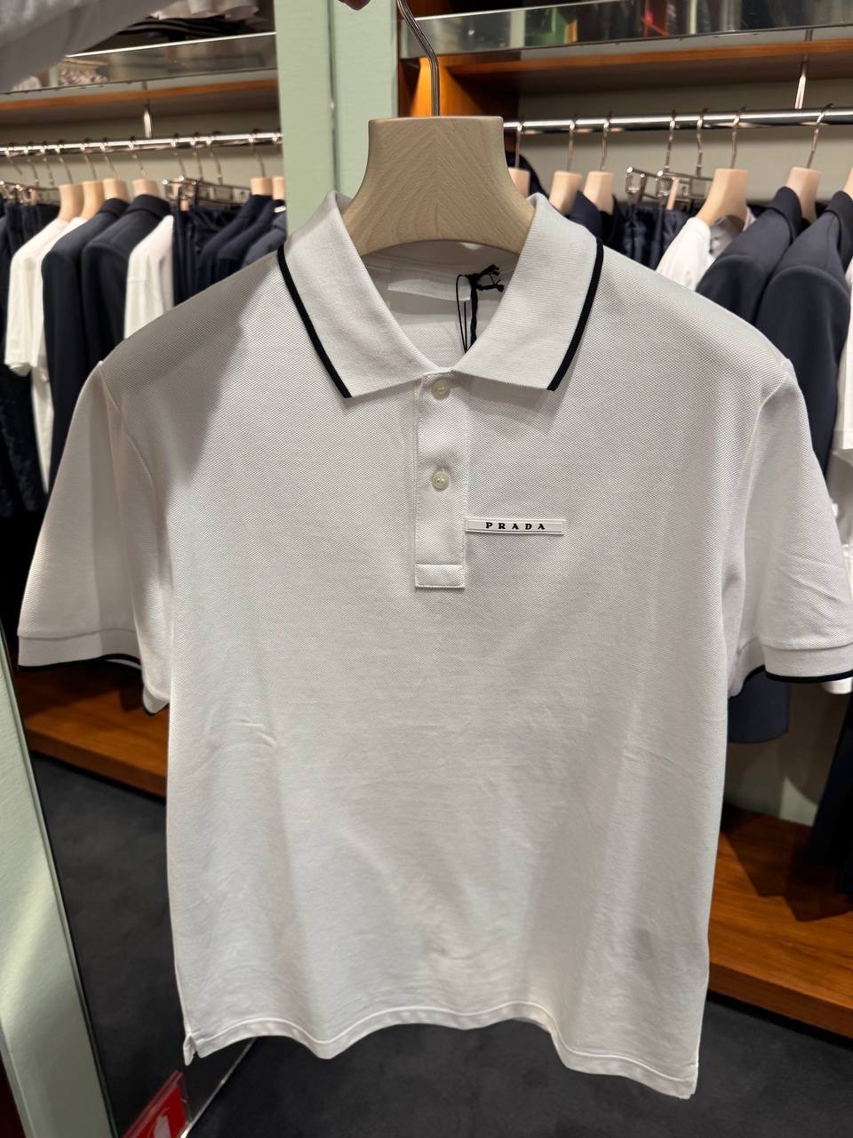 PRADA T-shirt and Polo front view - Men's luxury Clothes