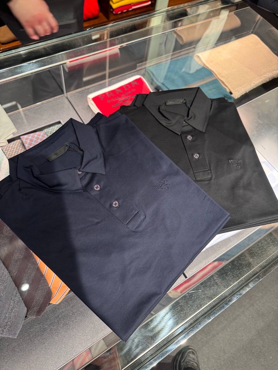 PRADA T-shirt and Polo front view - Men's luxury Clothes
