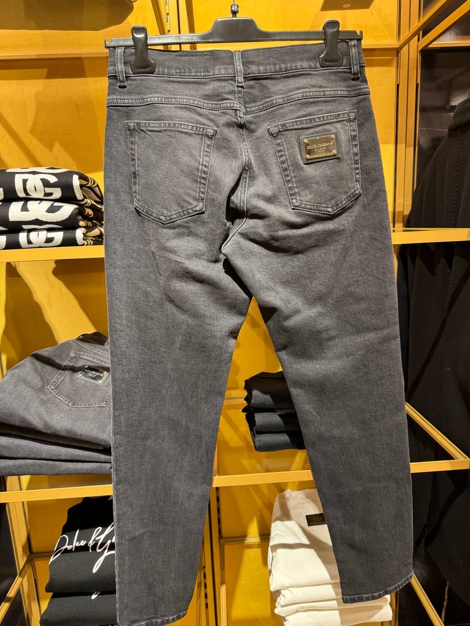 DOLCE & GABBANA Denim side view - Men's luxury Clothes