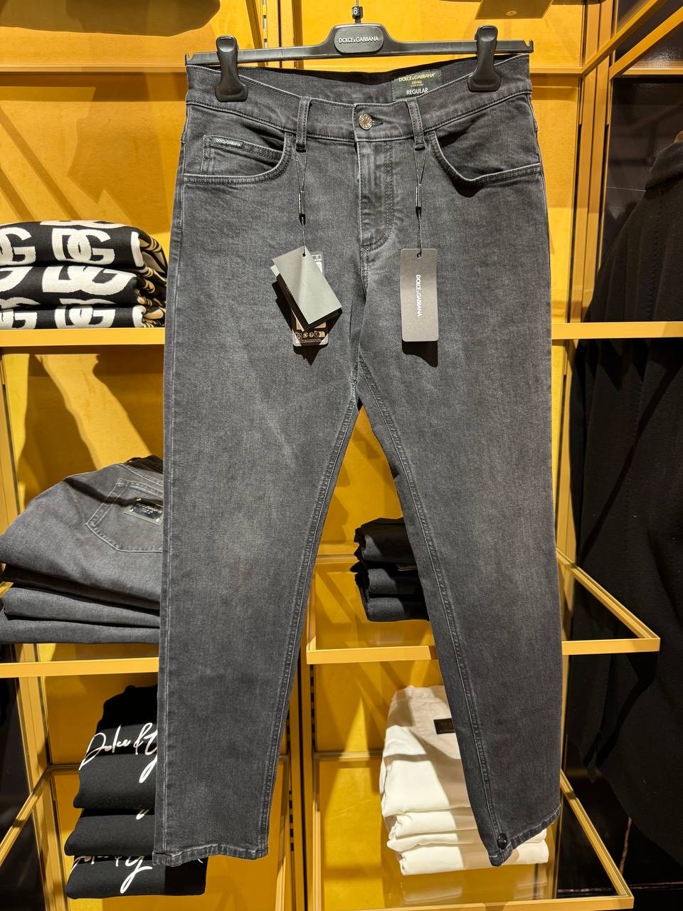 DOLCE & GABBANA Denim front view - Men's luxury Clothes