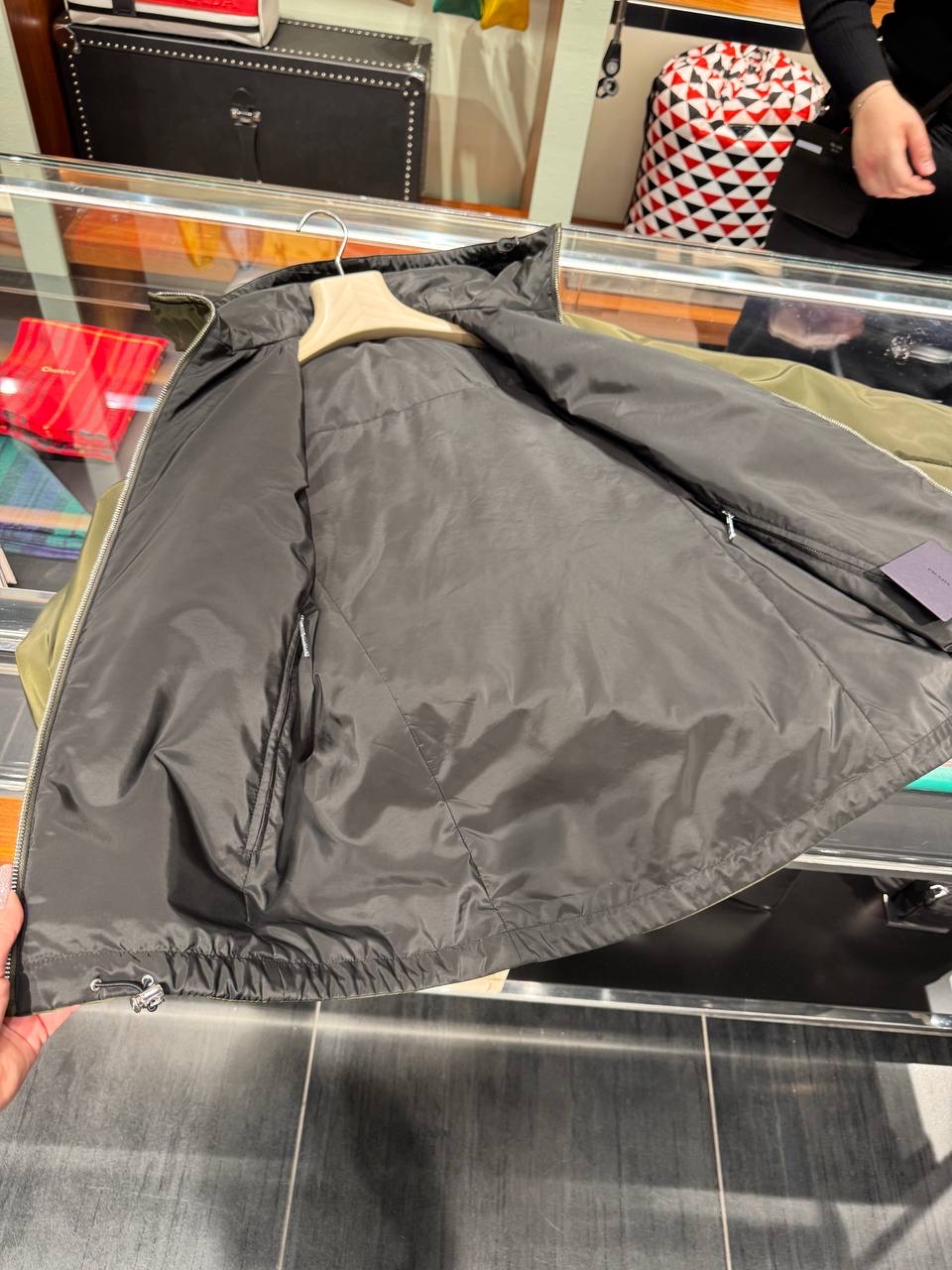 PRADA Jackets side view - Men's luxury Clothes