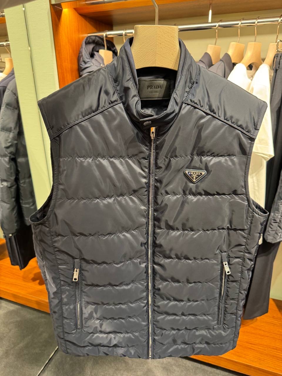 PRADA Gilets front view - Men's luxury Clothes
