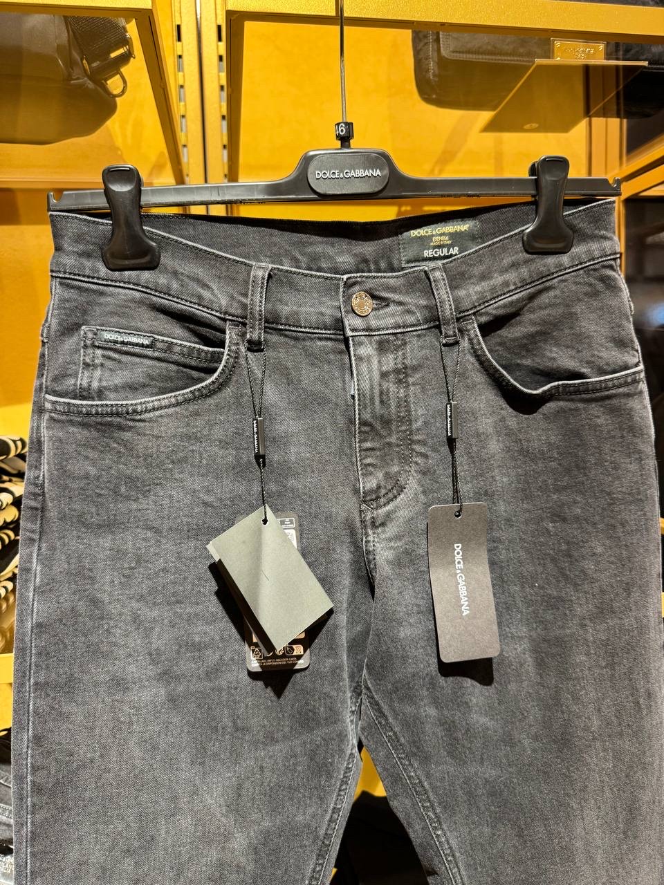 DOLCE & GABBANA Denim side view - Men's luxury Clothes