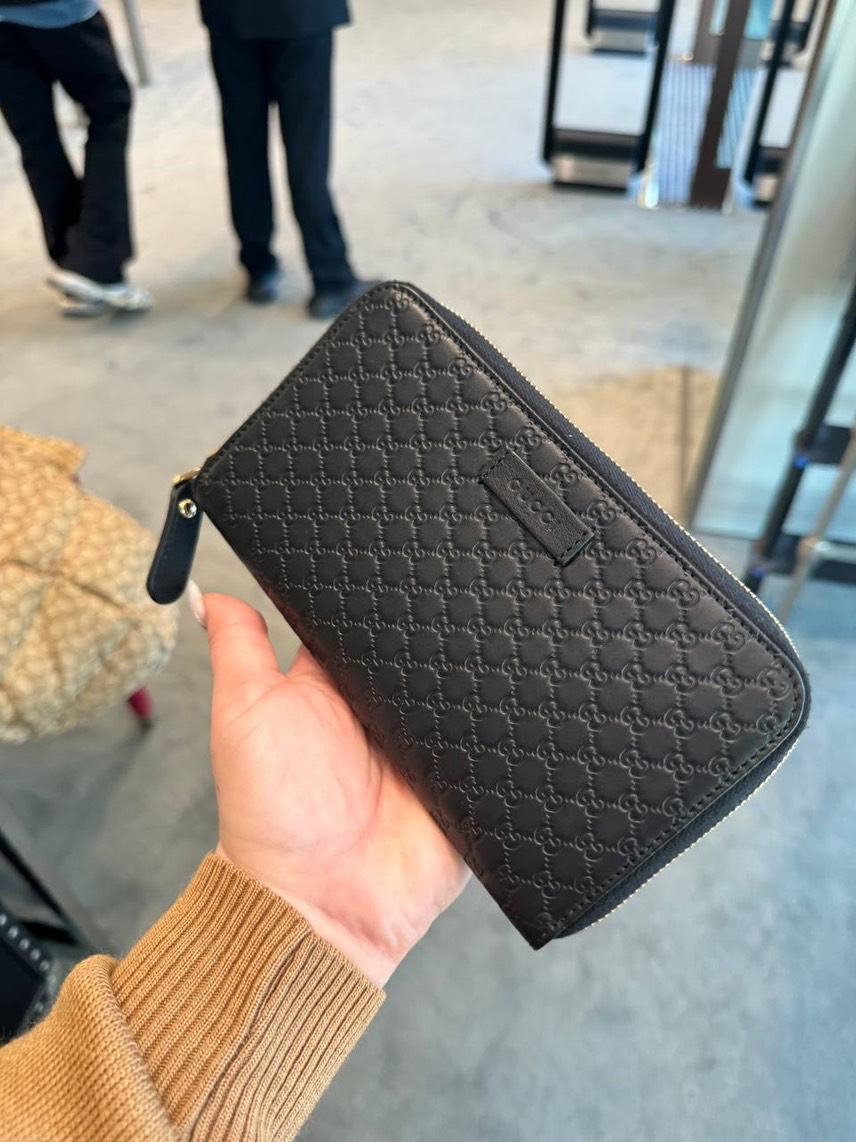 GUCCI Wallets and small leather goods front view - Men's luxury Accessories
