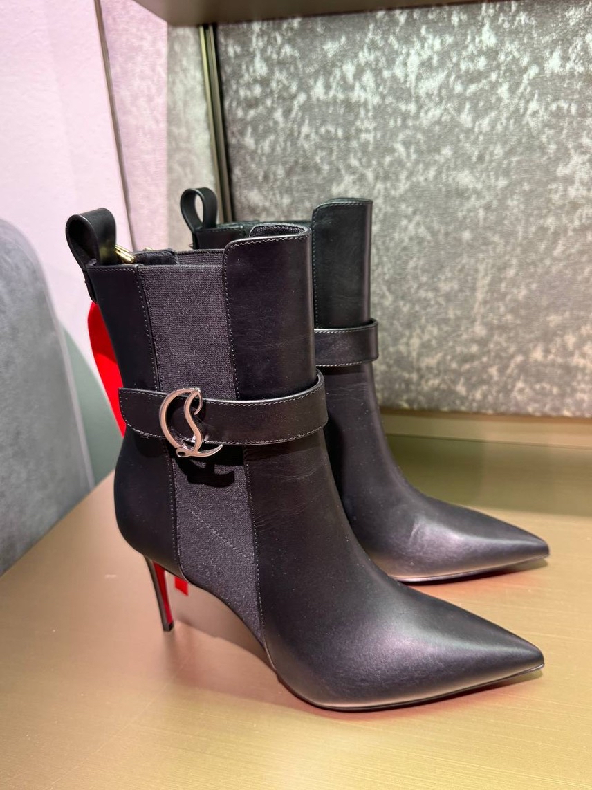 CHRISTIAN LOUBOUTIN Boots front view - Women's luxury Shoes