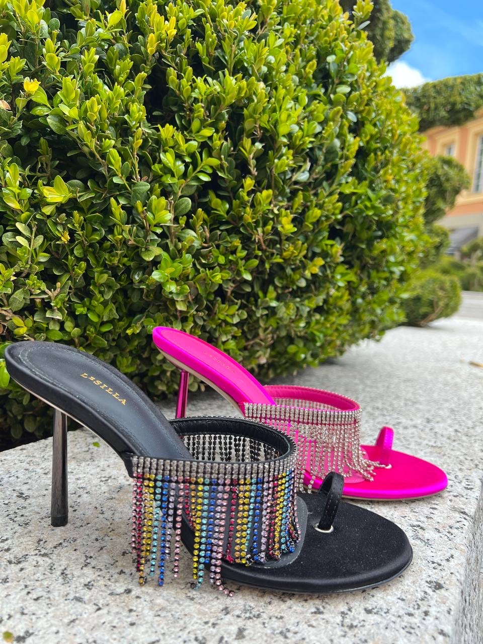 LE SILLA Sandals side view - Women's luxury Shoes
