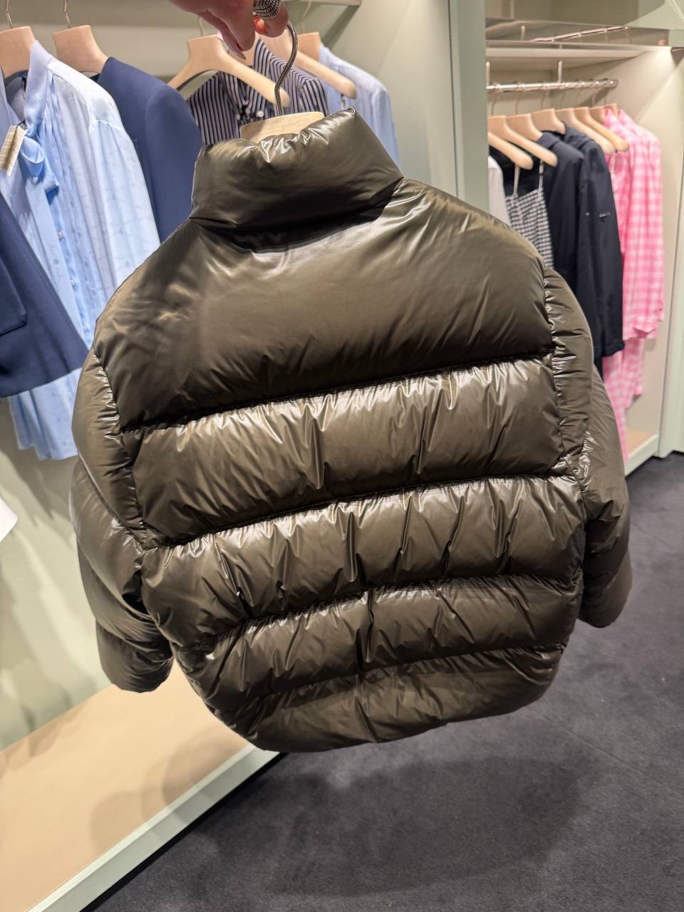 PRADA Down jacket side view - Women's luxury Clothes