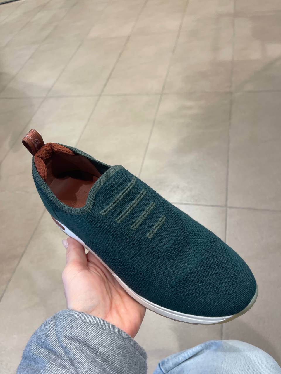 LORO PIANA Sneakers side view - Women's luxury Shoes